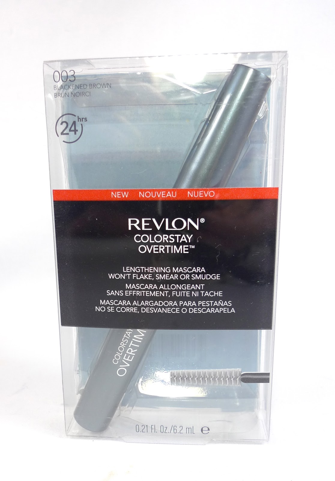Review Revlon Colorstay Overtime Mascara in Blackened Brown