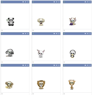 Cute Animals for Facebook | Symbols & Emoticons