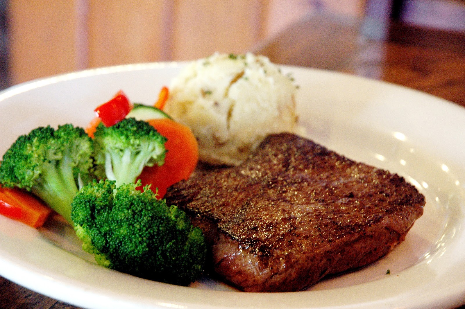 DUDE FOR FOOD A Steak and Chicken Lunch at Outback Steakhouse