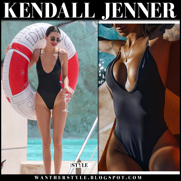 kendall jenner swimsuit one piece