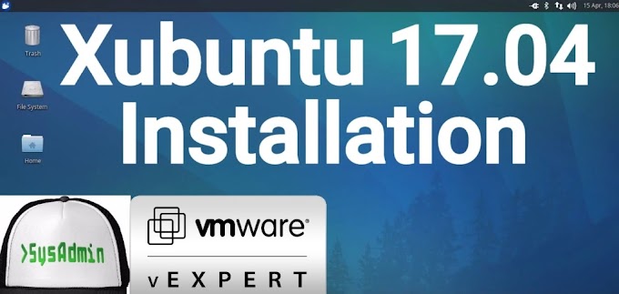 Xubuntu Installation on VMware Workstation