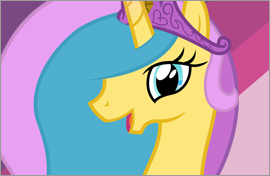 MLP Princess Gold Lily Ponies