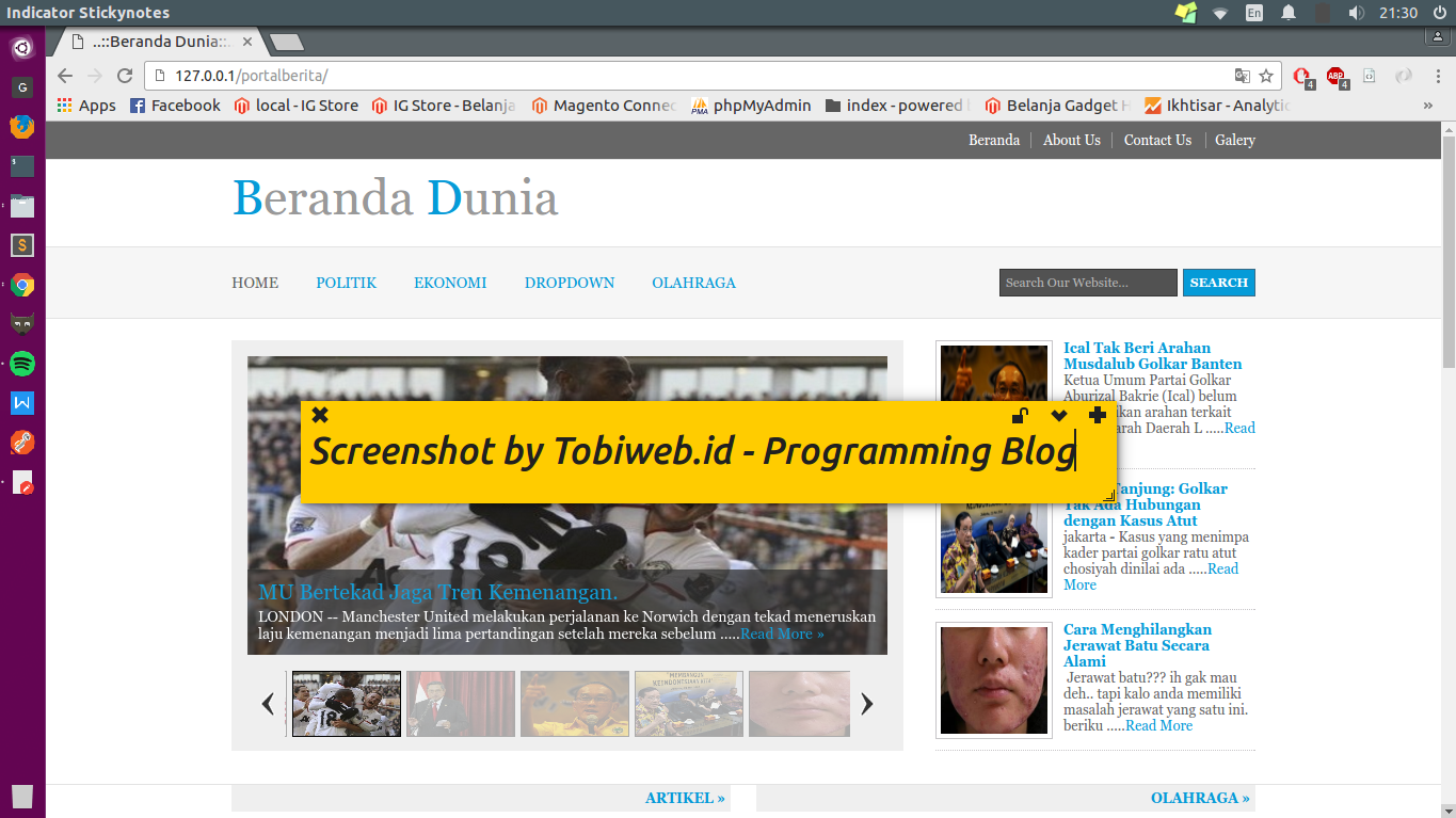 Libero web portal