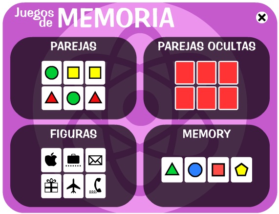 Nuestras cositas de Audición y Lenguaje: Juegos de Memoria