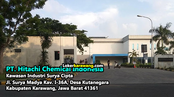 Lowongan Kerja PT. Hitachi Chemical Indonesia (HCID) Karawang