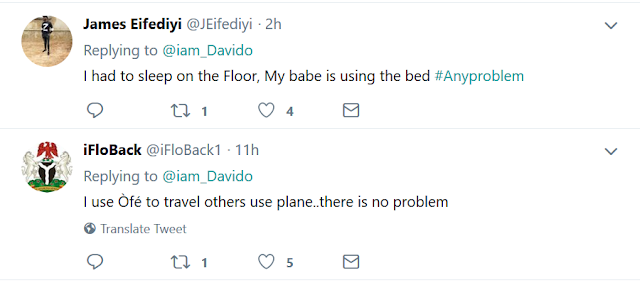 Twitter users mock Davido for stating that he couldn