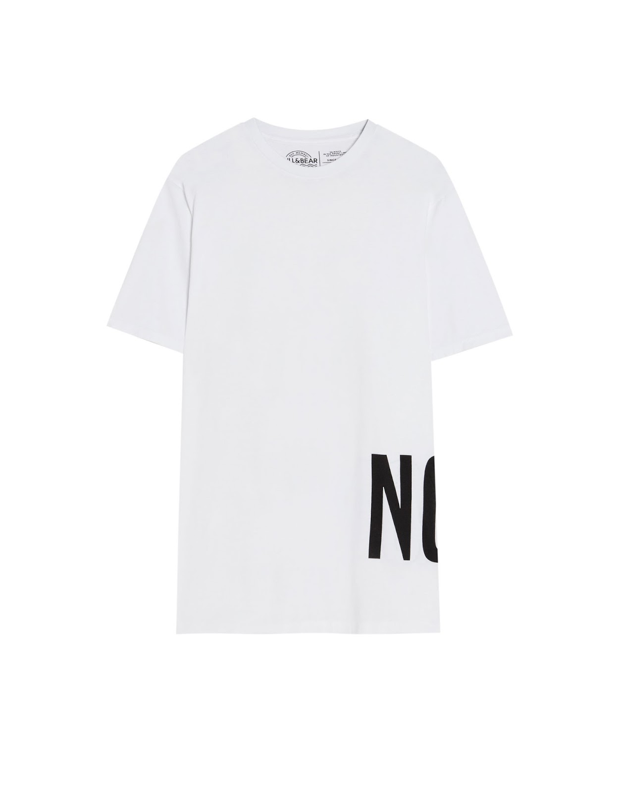 camiseta pull and bear hombre