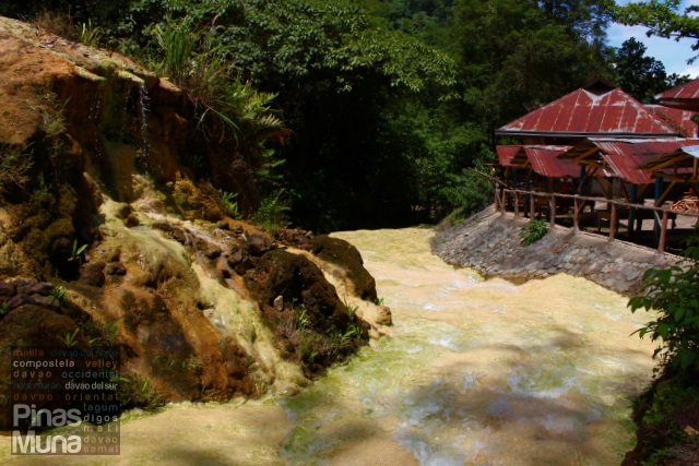 Mainit Sulfuric Hot Spring in Maco, Compostela Valley