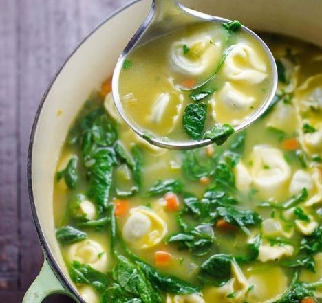 Spinach Tortellini Soup: An Easy Tortellini Soup Recipe