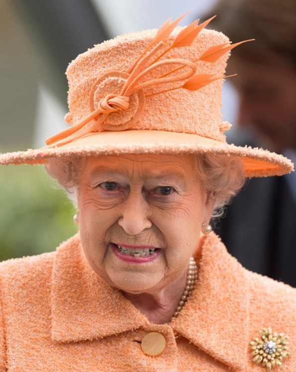 Queen Elizabeth's Orange Hats, An Inventory Royal News And Celebrity