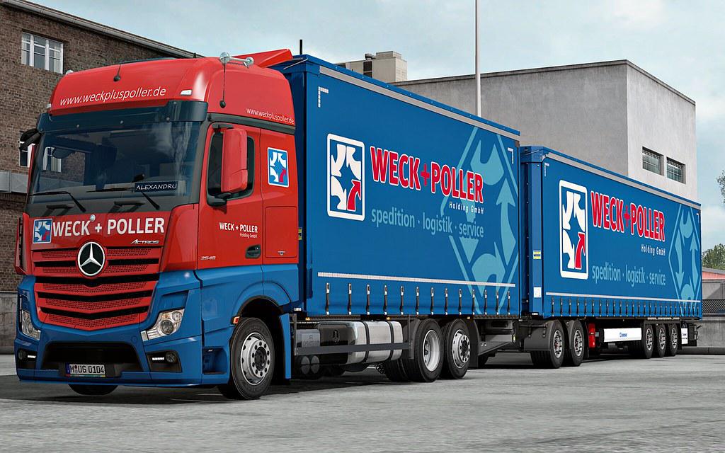 ETS 2 Mercedes Benz Actros MP5 2019 Modu (1.37)