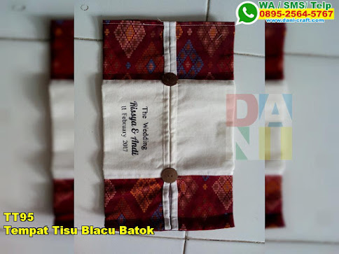 Tempat Tisu Blacu Batok