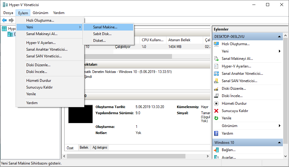 Hyper-V kullanarak Windows 10'a sanal makine nasıl kurulur 5 Image%2B5