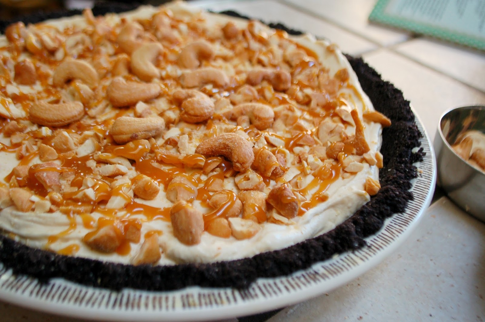 The Spice Garden Salted Caramel Cashew Pie