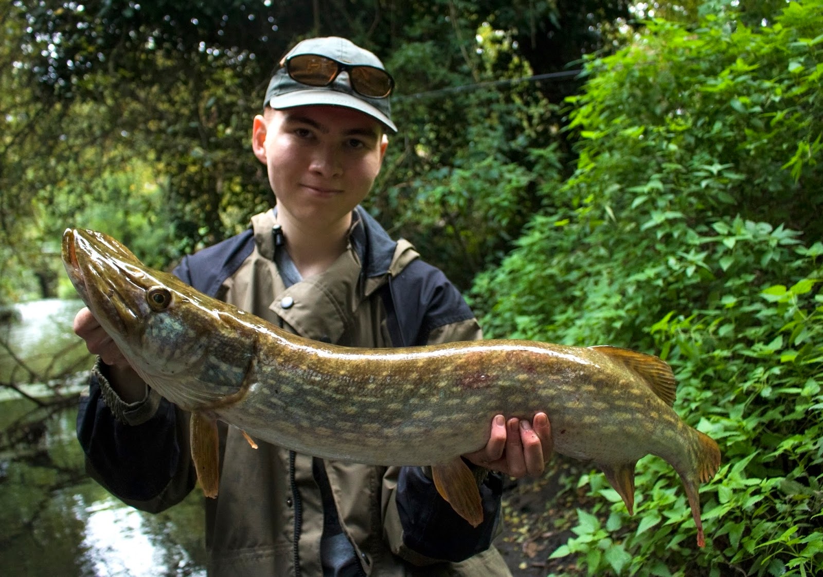 Hampshire Angling Adventures Small River Pike Fishing