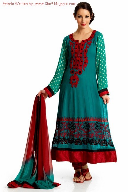 Simple and Elegant Salwar Kameez Designs 2014-2015