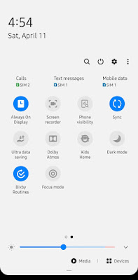 samsung a50 update one ui 2.0