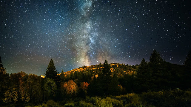 Milky Way Galaxy seen over Joshua Tree National Park