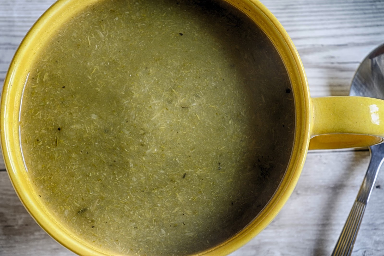 JibberJabberUK Slow cooker leek and potato soup vegan and gluten free