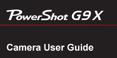 Download Canon PowerShot G9 X Camera PDF User Guide / Manual