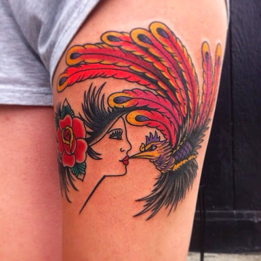 tattoos phoenix tattoo design for man 's arm