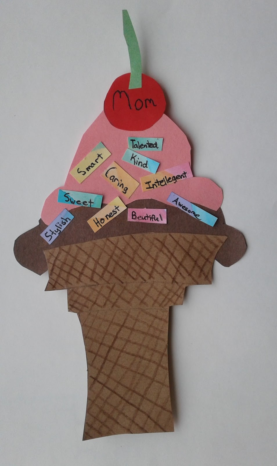 a faithful attempt Mother's Day Ice Cream Cones