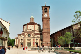 The Basilica of San Magno in Legnano, where the funeral of Gianfranco Ferré took place in 2007