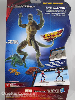 spider man hasbro walmart lizard amazing exclusive toys figure stark johan hunter marvel per case