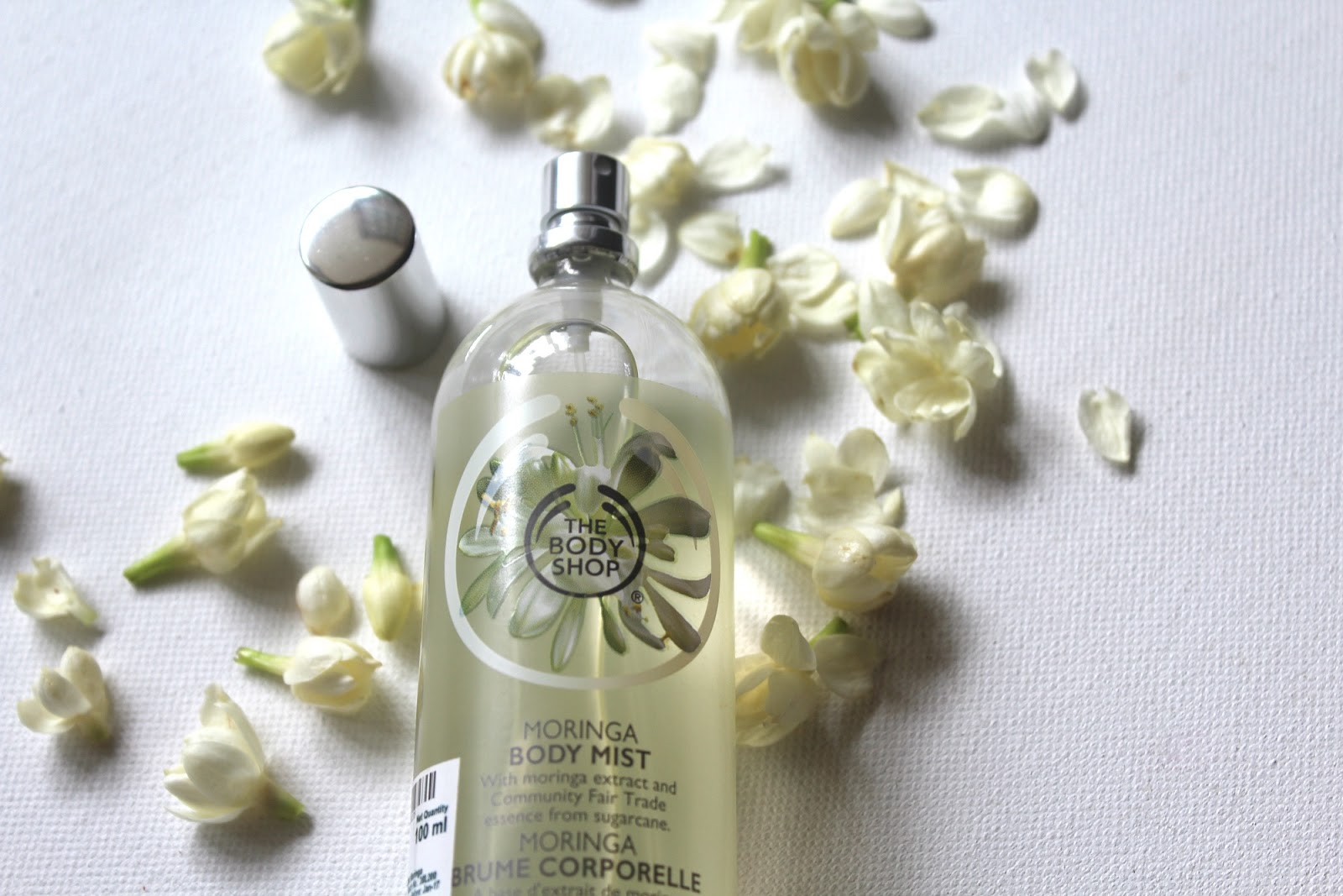 Tiara and Her Review The Body Shop Moringa Body Mist