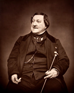 Étienne Carjat's 1865 photographic portrait  of Gioachino Rossini