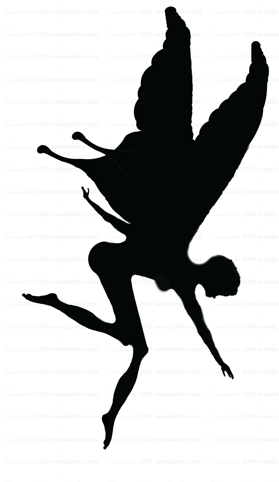 free-patterns-and-ideas-fairy-silhouette
