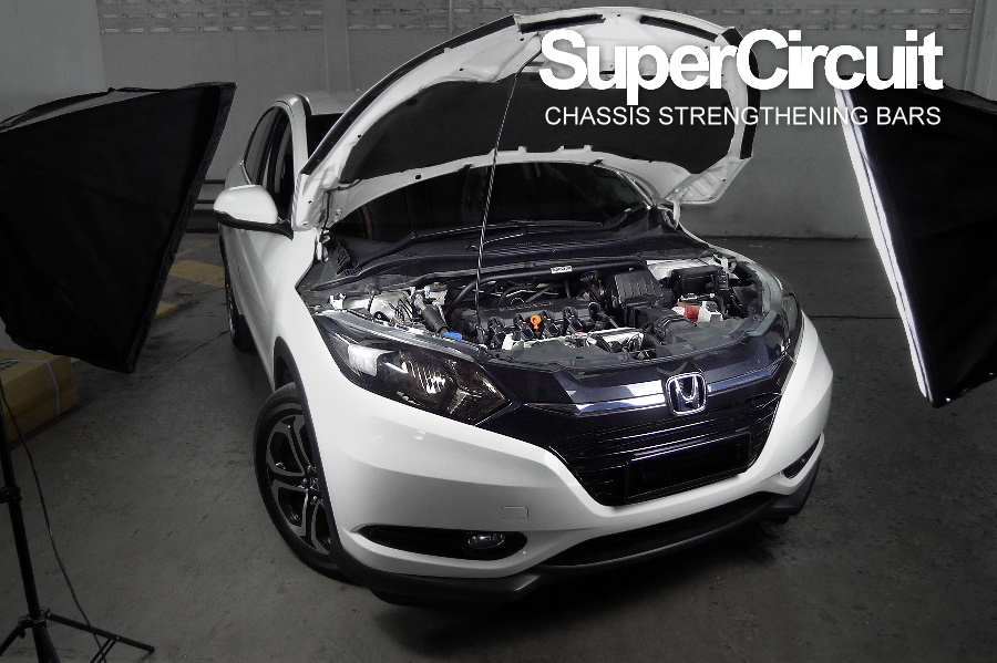 SUPERCIRCUIT CHASSIS STRENGTHENING BARS Honda HRV Front Strut Bar