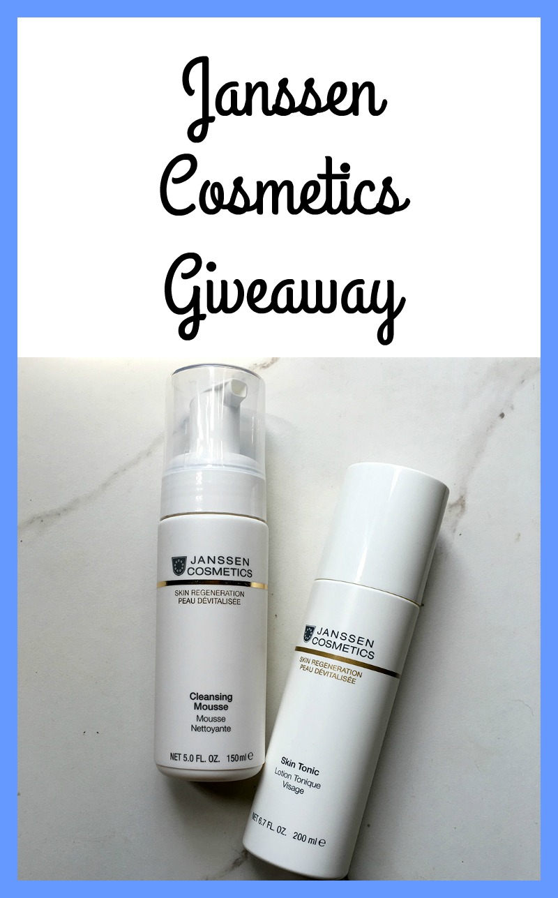 Janssen Cosmetics Skin Regeneration Giveaway Everything Pretty