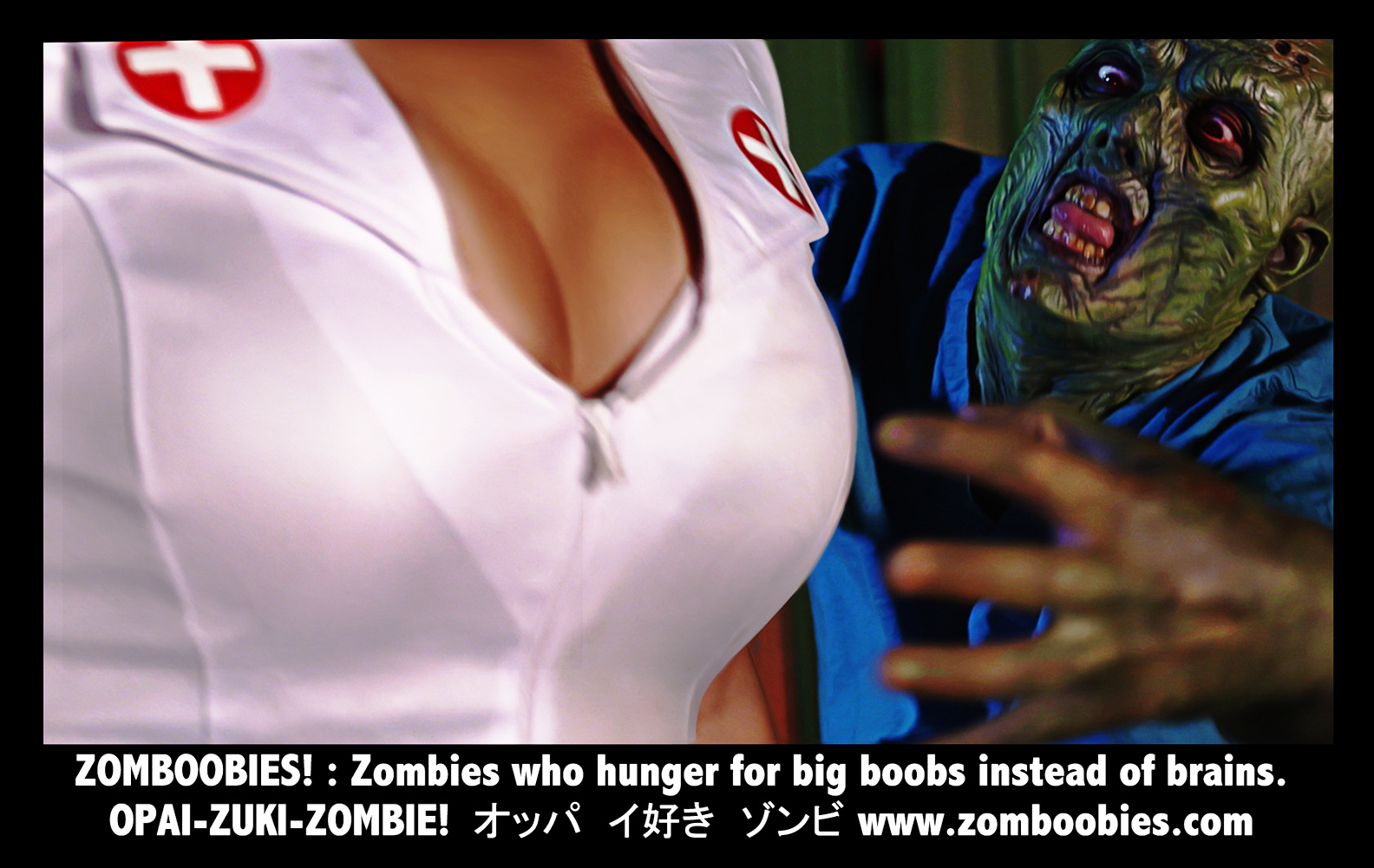 Big boobs zombie