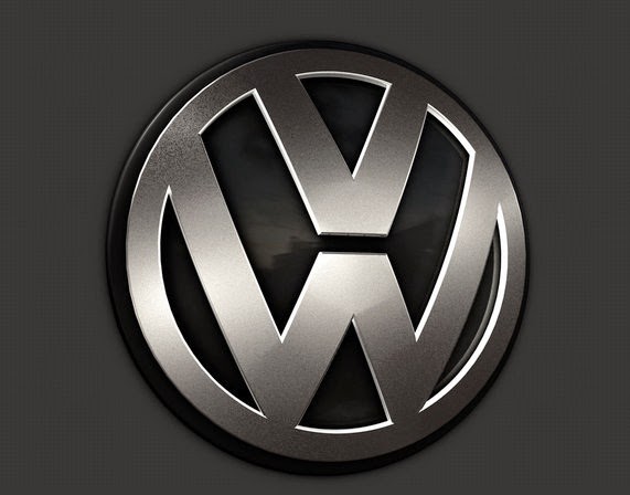 Логотип VW для магнитолы
