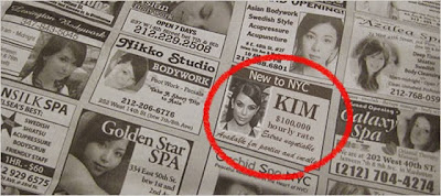 Kim Kardashian escort ad funny
