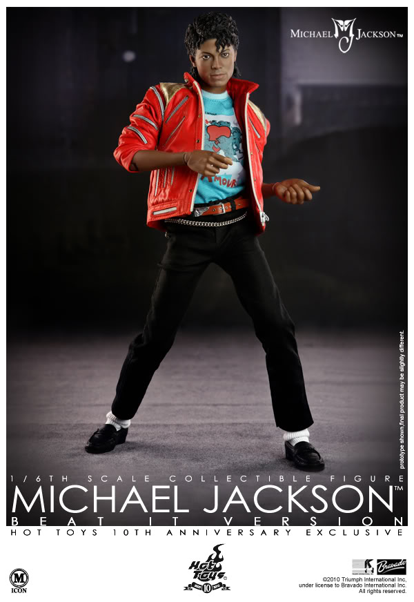 VERTO'S TOYZ IN STOCK Hot toys 10th ANNIVERSARY Micheal Jackson Beat