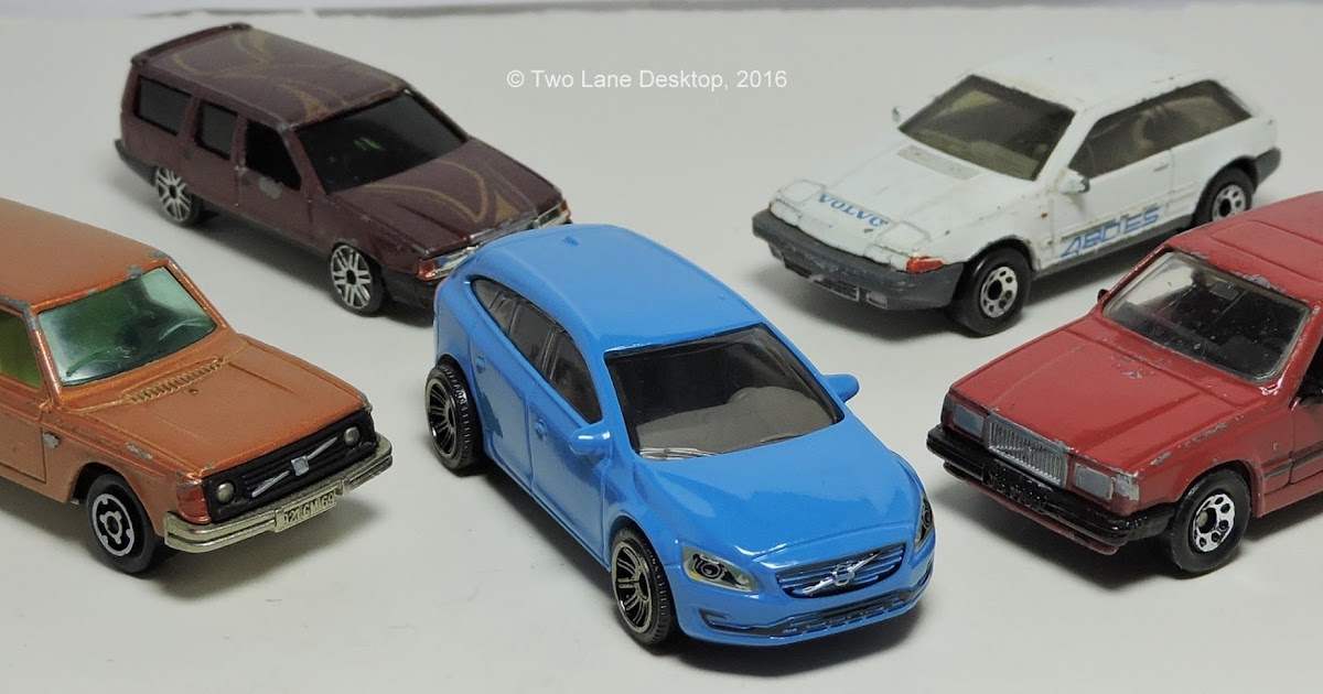 Volvo Mania Matchbox Volvo V60 Wagon, 480 ES, 760 GLE, Majorette 245