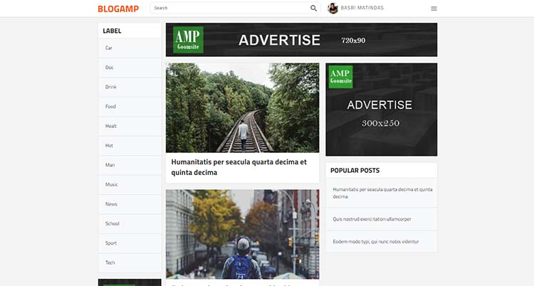 Free Blogger Template AMP - BLOGAMP Free Blogger Template AMP - BLOGAMP