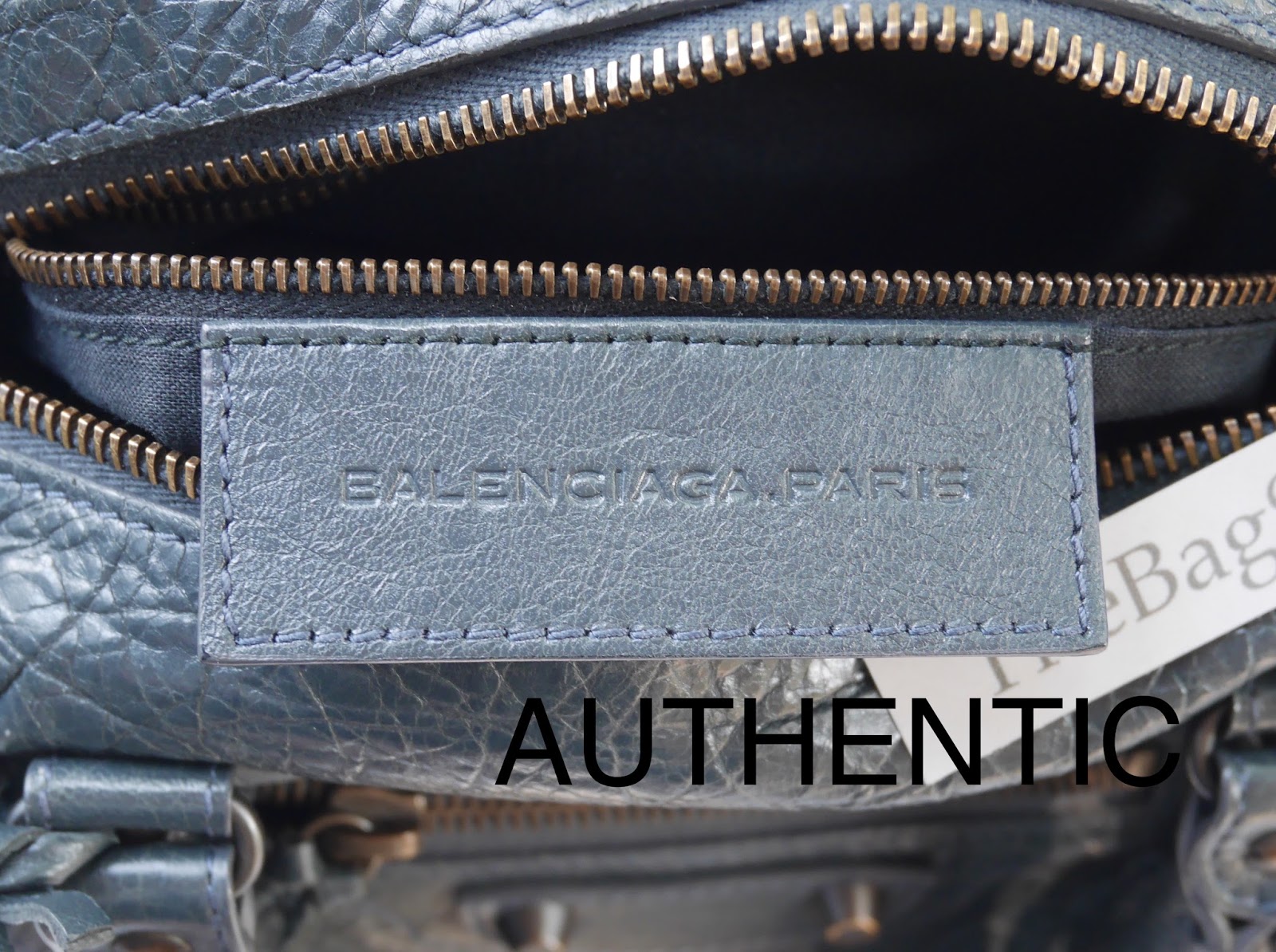 TheBagShelf First step to BALENCIAGA authentication / ตรวจสอบ
