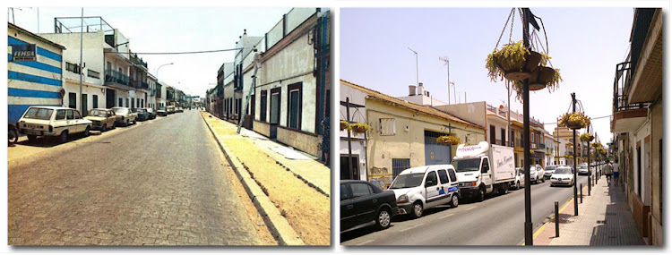 Avenida de Andalucía, Talleres Burgos, Ayer y Hoy.