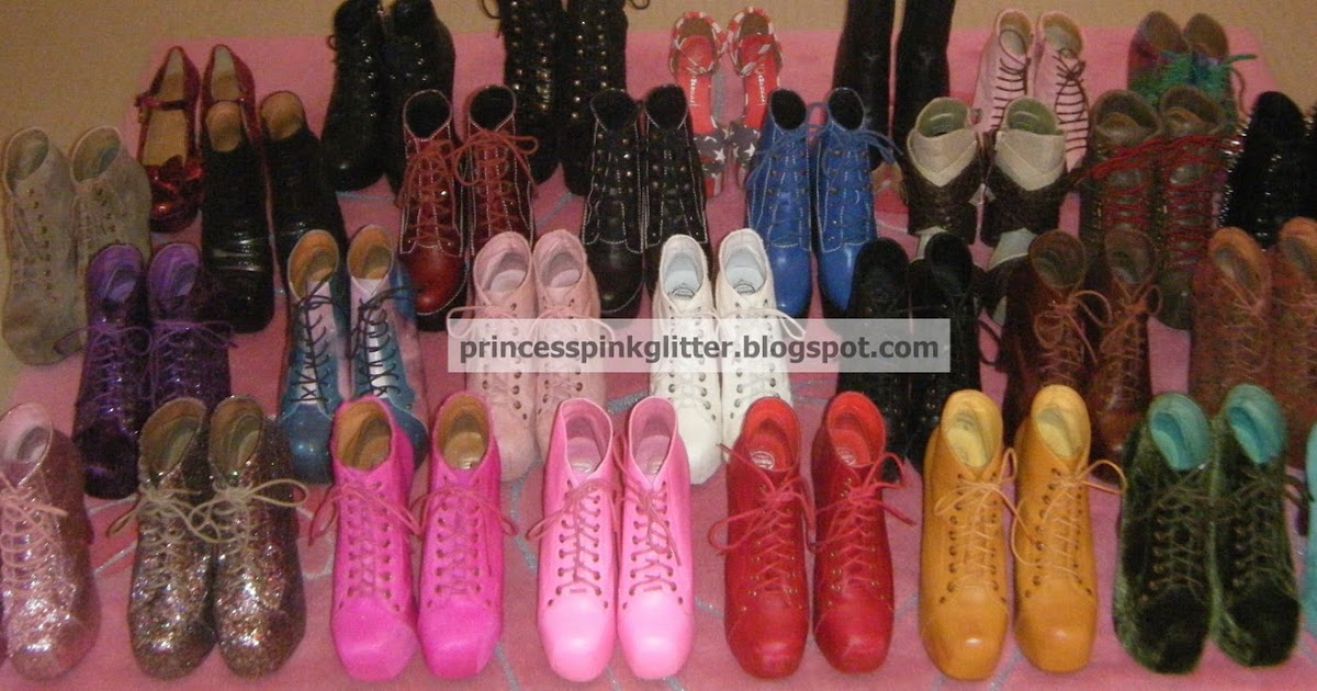 Pink Glitter: More Jeffrey Campbell Collection Photos
