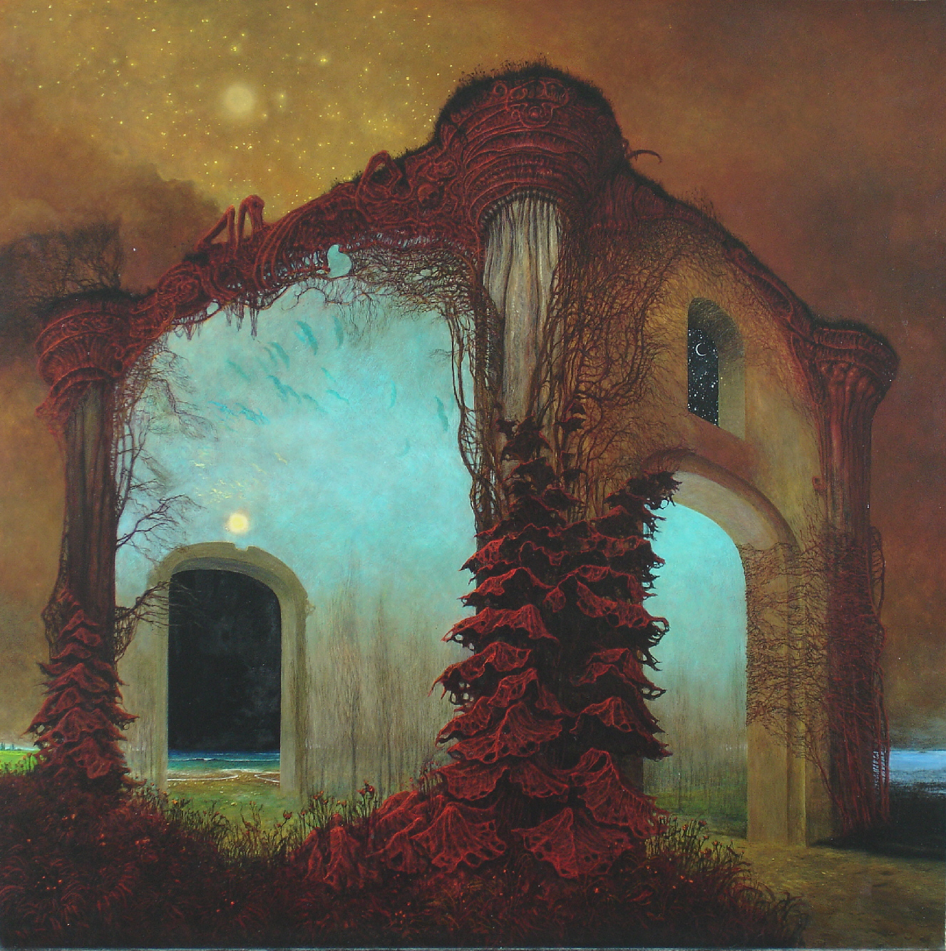 Zdzislaw Beksinski Surreal Architecture Painter Tutt Art Pittura Scultura Poesia Musica