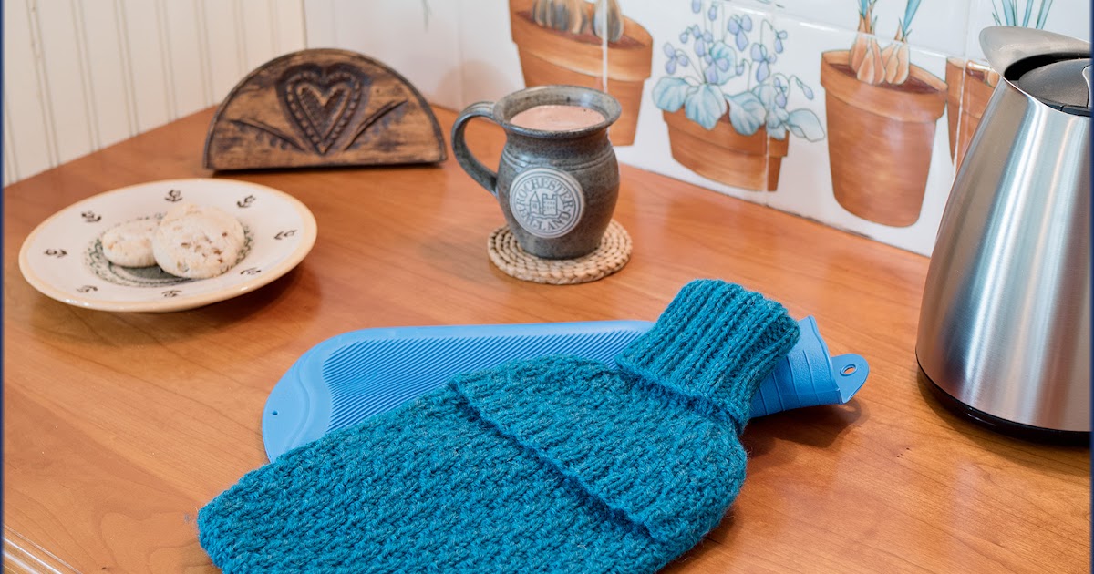 Wyndlestraw Designs How to fill a hot water bottle