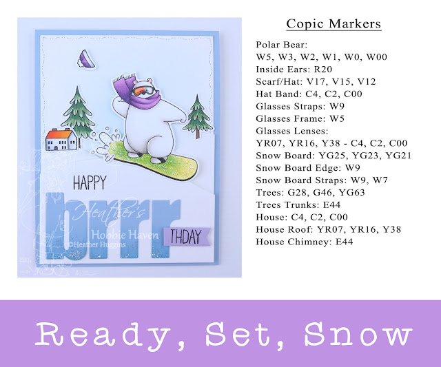 Heather's Hobbie Haven - Ready, Set, Snow Card Kit