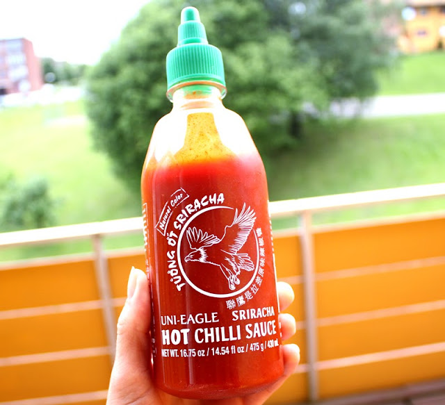 Oppskrift Hva Er Sriracha Hot Chili Sauce Saus Nudler Tandoori Masala