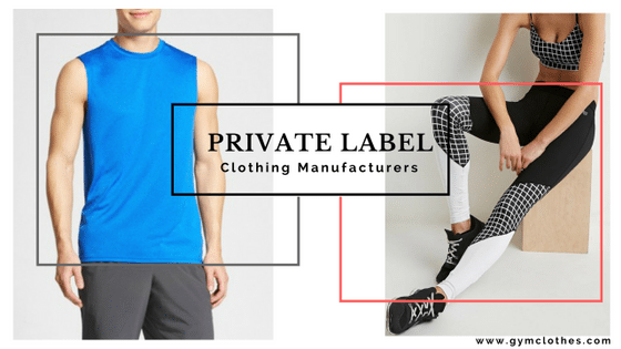 white label gym clothing private label activewear manufacturer
