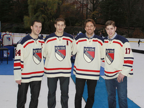 The Henrik Lundqvist Blog: Henrik Lundqvist at the Unveiling of the Rangers Winter Classic Jersey