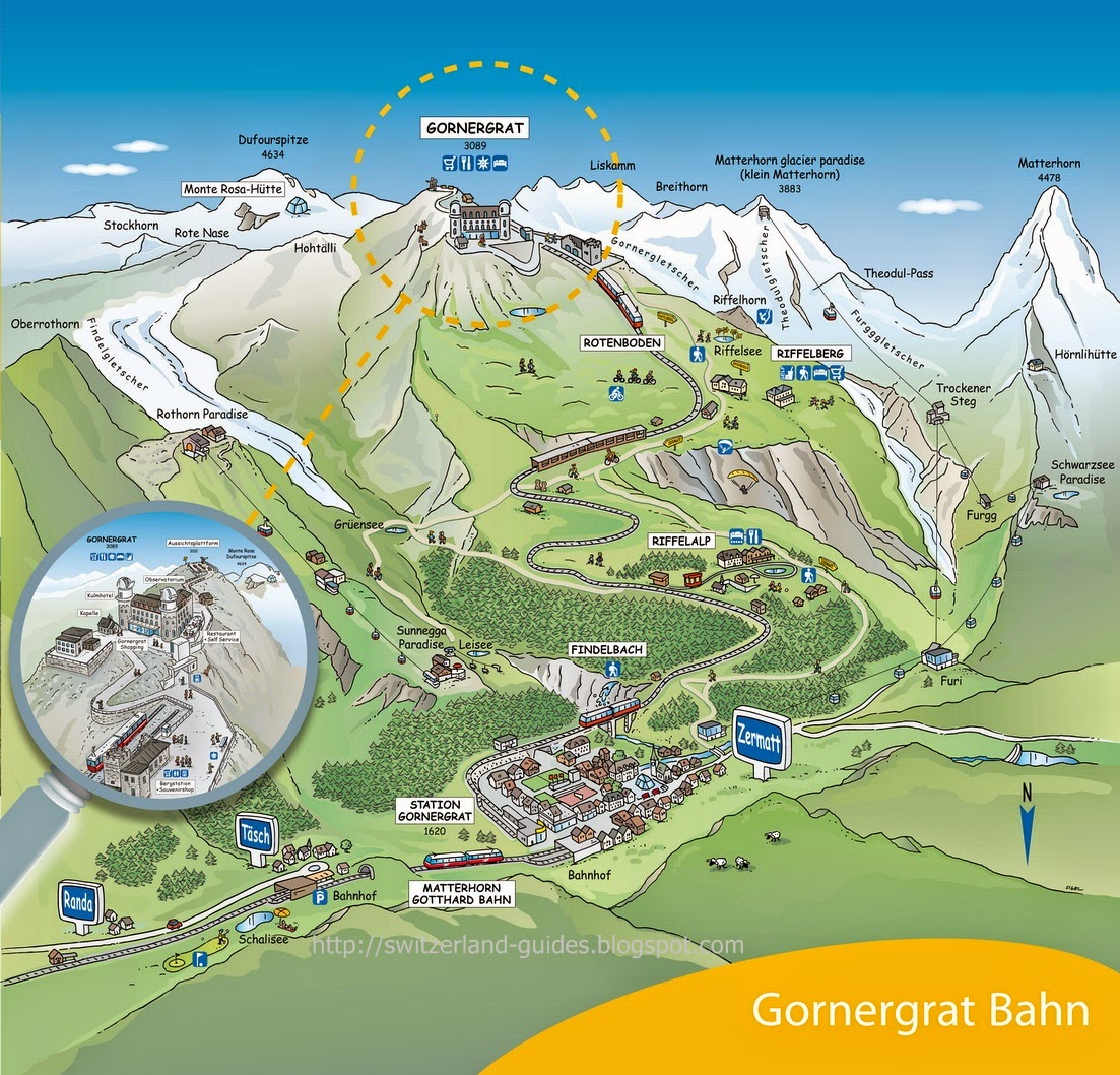 Zermatt map