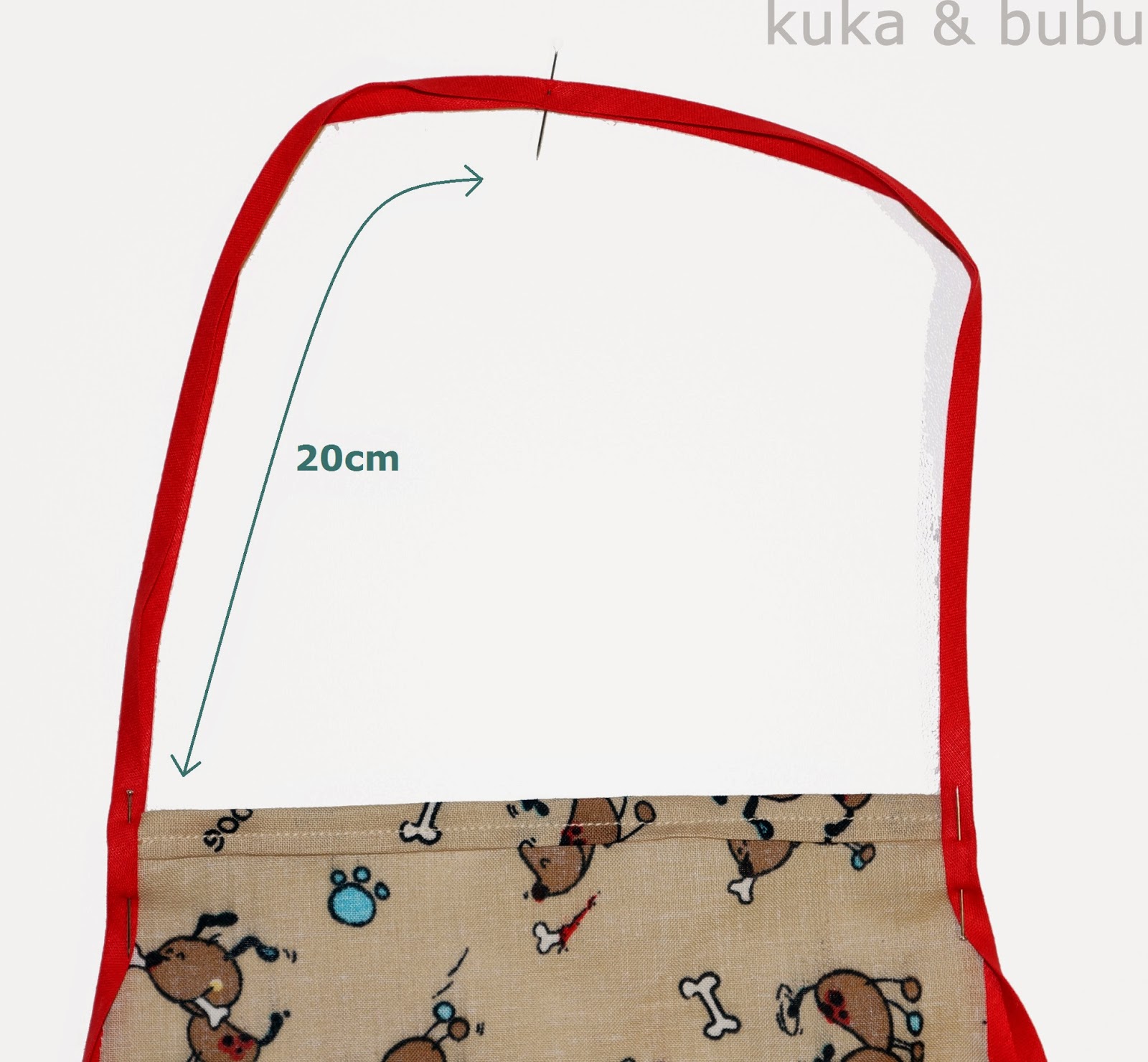 Kuka And Bubu Tutorial Free Pattern Apron And Chef s Hat Delantal 